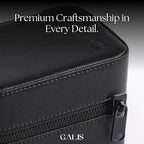 Galis Luxury Watch Case for Men High End Portable 2-Slot Watch Holder and Watch - Image 7