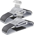 SONGMICS 30 Pack Coat Hangers, Heavy-Duty Plastic Suit Hangers, S-Shaped Opening by SONGMICSbySONGMICSHOME