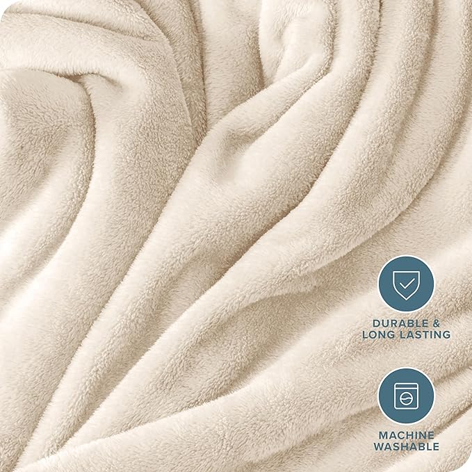 Bare Home Fleece Blanket - Image 5