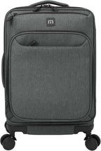 TravisMathew Quad Carry-On Spinner TMB400, Graphite Heather by TravisMathew