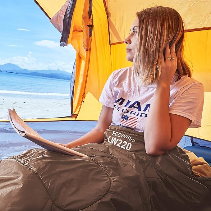 ECOOPRO Warm Weather Sleeping Bag - Image 5