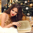 MOMIRA Makeup Bag with Mirror and Light Travel Makeup Train Case Cosmetic Bag - Image 7