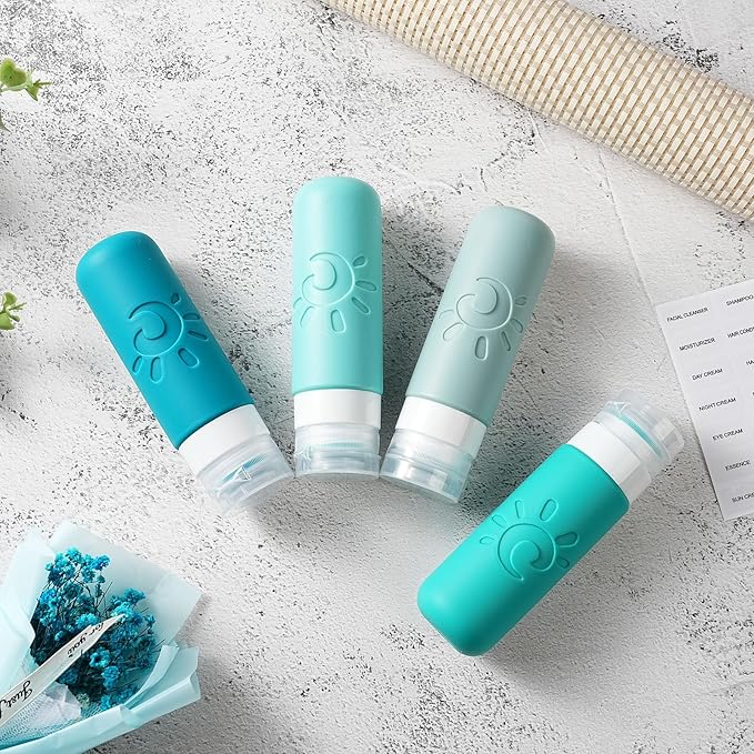 Travel Bottles for Toiletries, TSA Approved Travel Containers 3oz Leak Proof - Image 4