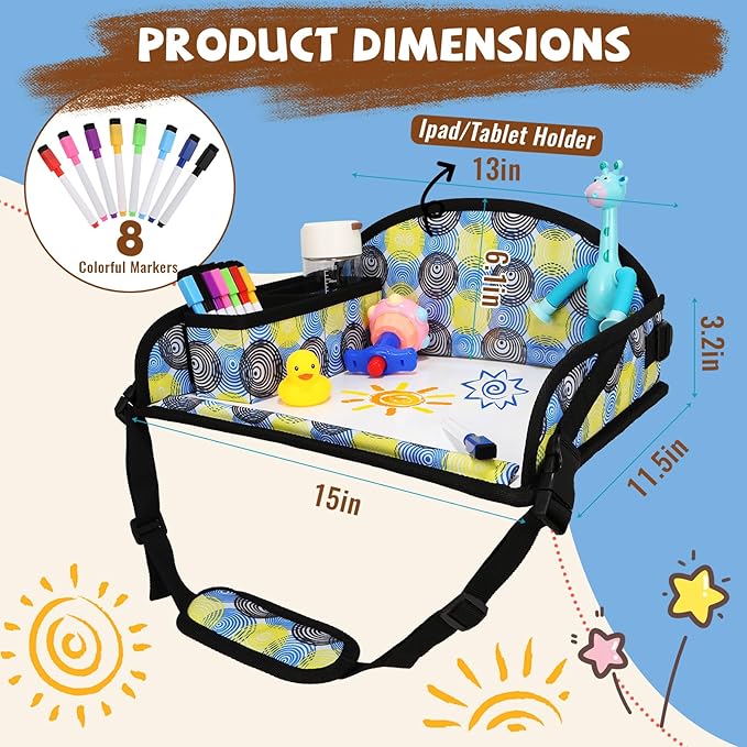 Kids Travel Tray for Airplane - Image 6