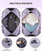 College Roommate Gifts, Teen Girls Gift Ideas-Girl Initial Travel Bags - Image 5