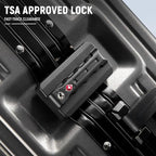 UrbanExplorer 20 Inch Carry On Luggage TSA Approved, Aluminum Frame Zipperless - Image 5