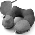 Inflatable Travel Neck Pillow, Best Airplane Neck Pillow by Keemall