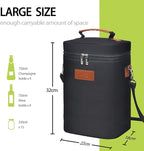 Tirrinia 4 Bottle Wine Gift Tote Carrier - Image 4