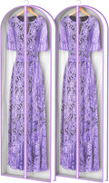 Zilink Breathable Dress Bags for Gowns 72" Clear Wedding Dress Garment Bag by Zilink