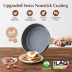 SENSARTE Nonstick Cookware Set 13-Piece, Non Stick Pots and Pans Set - Image 3