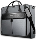 Garment Bag Travel Large Leather Carry On Suit Bag by Noozion