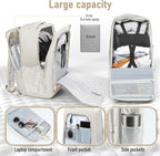 Travel Backpack, Business Anti Theft Slim Sturdy Laptops Backpack - Image 4