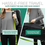reperkid Umbrella Stroller Bag for Airplane Travel, Fits Most Single and Double - Image 4