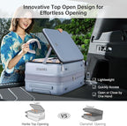 Hanke Hardside Expandable Checked Luggage, 24 Inch Top Opening Trunk Luggages - Image 4