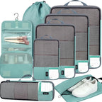 BAGAIL 4 Set/6 Set/8 Set Compression Packing Cubes Travel Accessories by BAGAIL