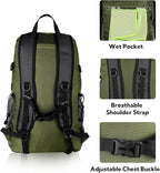 WATERFLY Lightweight Packable Hiking Backpack: 30L Foldable Travel Daypack - Image 5