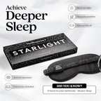 Pure Silk Sleep Mask Light Blocking Travel Essentials. Eye Masks - Image 3