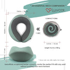 Premium Quality Memory Foam Travel Neck Pillow Bundle - Image 4