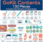 KeepGoing Travel First Aid Kit for Kids – 130 Pc. for Car, Diaper Bag & Backpack - Image 6