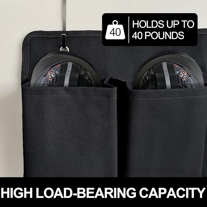 RV Shoe Pockets 10 Pockets Heavy Hanging Bedside Storage Organizer - Image 3