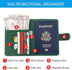 Passport Holders, RFID Blocking Credit Card Holder, PU Leather Passport Holders - Image 6