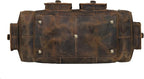 Large duffel bags for men holdall leather travel bag overnight gym sports - Image 6