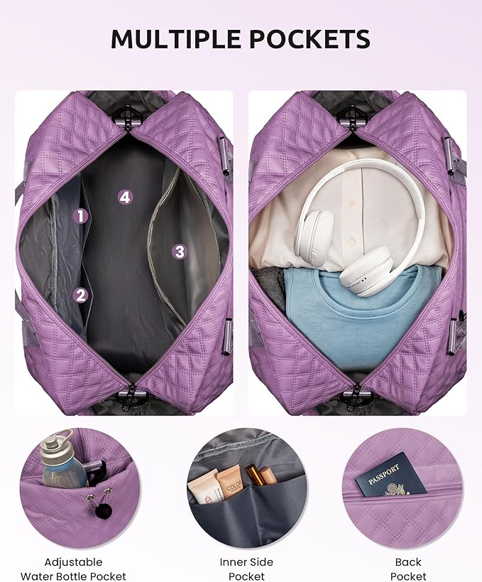 Weekender Bags for Women Travel, Personalized Weekender Bag - Image 6