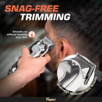 Fagaci Professional Hair Clippers and Trimmer Set - Cordless, 440C Blades