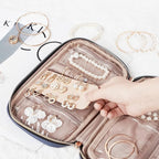 NISHEL Travel Jewelry Case, Holiday Organizer - Image 6