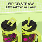 POWCAN 40 oz Tumbler with Handle, 2-in-1 Straw and Sip Lid, Dishwasher Safe - Image 6