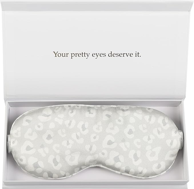 Silk Sleep Mask Light Blocking Luxury 100% Mulberry 22mm Silk Eye Mask Eye by YanserSelection