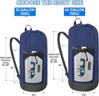 BALEINE 150L Laundry Bag Backpack, 900D Oxford Fabric Large Travel Laundry Bags - Image 2