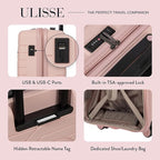 Bric's Milano By Bric's Ulisse 21" Expandable Spinner Pearl Pink One Size - Image 4