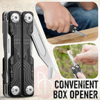 BIBURY Mini Keychain Multitool Scissors B12062B, 9 in 1 Multitool EDC Scissors - Image 5