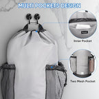 BALEINE 150L Laundry Bag Backpack, 900D Oxford Fabric Large Travel Laundry Bags - Image 3