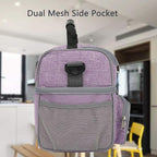 FlowFly Double Layer Cooler Insulated Lunch Bag Adult Lunch Box Large Tote Bag - Image 7
