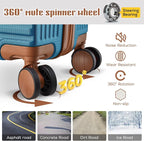 imiomo Luggage Sets 3 Piece, Expandable Hardside Suitcase Set - Image 6
