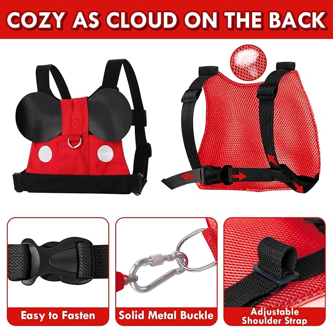 Lehoo Castle Toddler Leash for 1-5 Years, Baby Safety Harness for Boys - Image 4