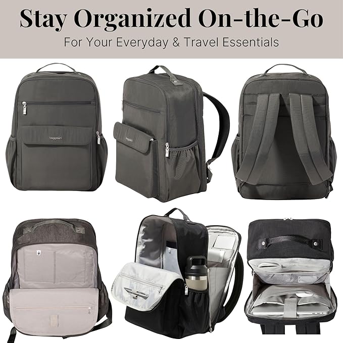 Baggallini Everyday Laptop Backpack - Image 5