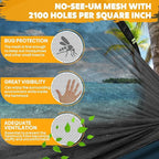 Chihee Ultra-Light Travel Camping Hammock Pop-up Net Hammock 660lbs Load - Image 5