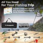 DaddyGoFish Kids Fishing Pole - Image 2