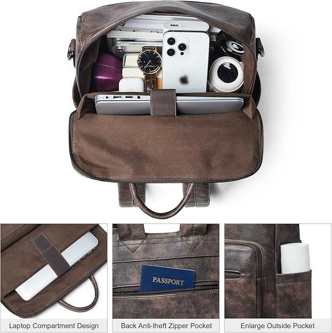 Shrrie 15.6 inch Laptop Backpack - Image 4
