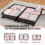 10 Set Compression Packing Cubes - Image 7