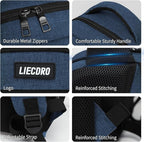 Blue Backpack for Men Women, Backpack for School, School Backpacks for Boys - Image 3