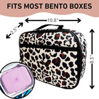 Fenrici Cheetah Kids Lunch Box for Girls, Teens Insulated Lunch Bag, Soft Sided - Image 5