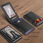 BULLIANT Men Wallet, Money Clip Wallet Slim - Image 2