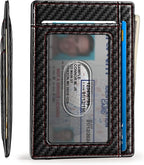 BULLIANT Slim Wallet, Skinny Minimal Thin Front Pocket Wallet Card Holder - Image 2