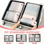 BAGAIL 6 Set/4 Set Lightweight Compression Packing Cubes - Image 7