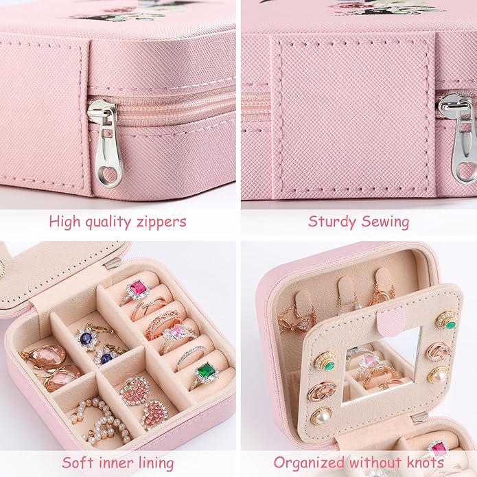 AYGXU Travel Jewelry Box for Women and Girls - Image 6