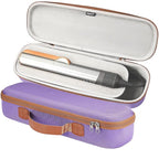 RAIACE Hard Storage Case Compatible with Dyson Airstrait Straightener, Travel Carrying Bag. (case only). - Purple
